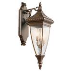 Zdobiona latarnia – lampa ścienna Venetian Rain
