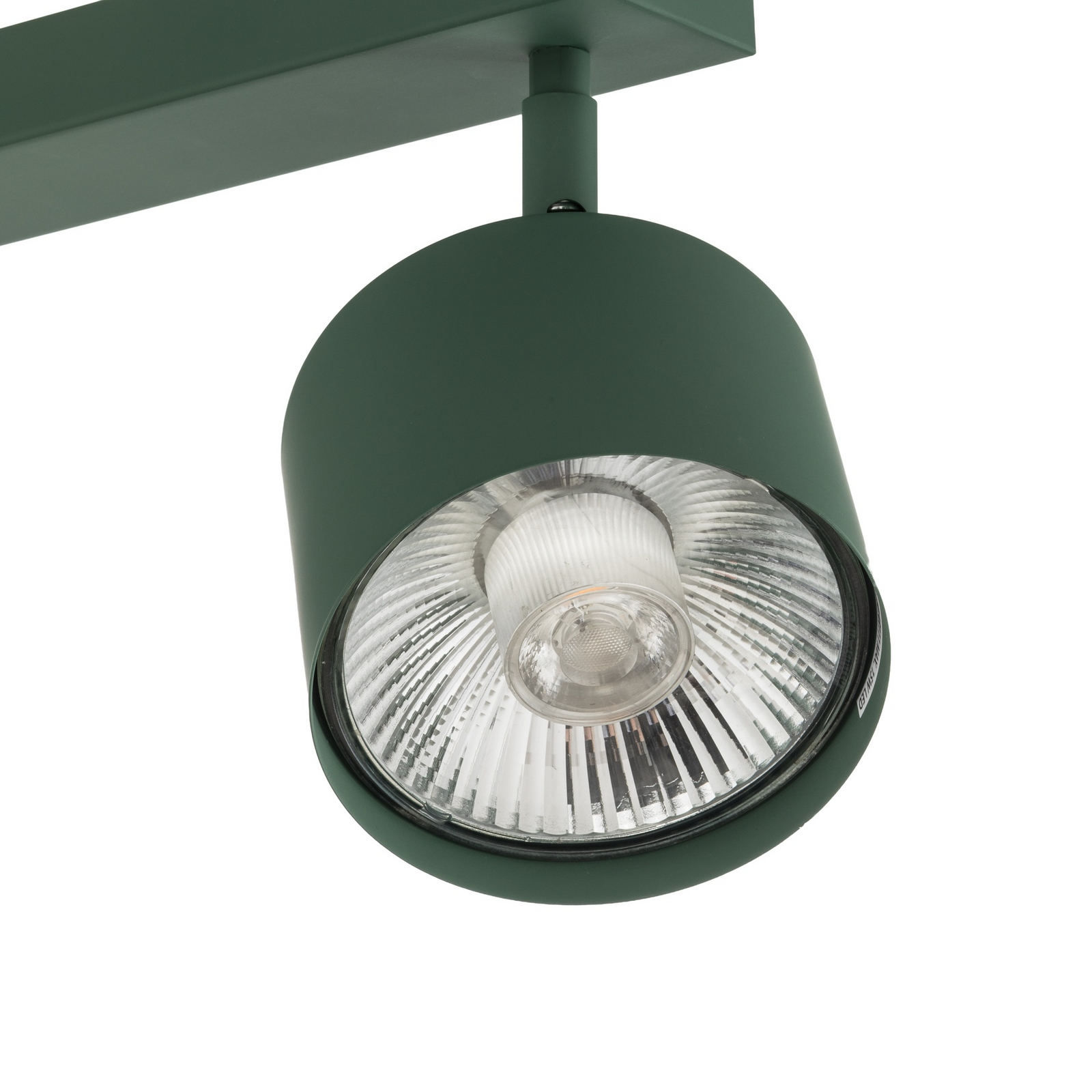 Spot de tavan Chloe, verde, cu 4 becuri, reglabil