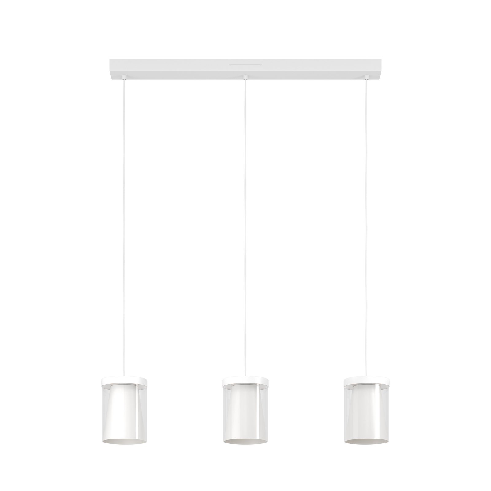 EGLO connect Smart-LED-Hängelampe Chiusello-Z, weiß, Metall