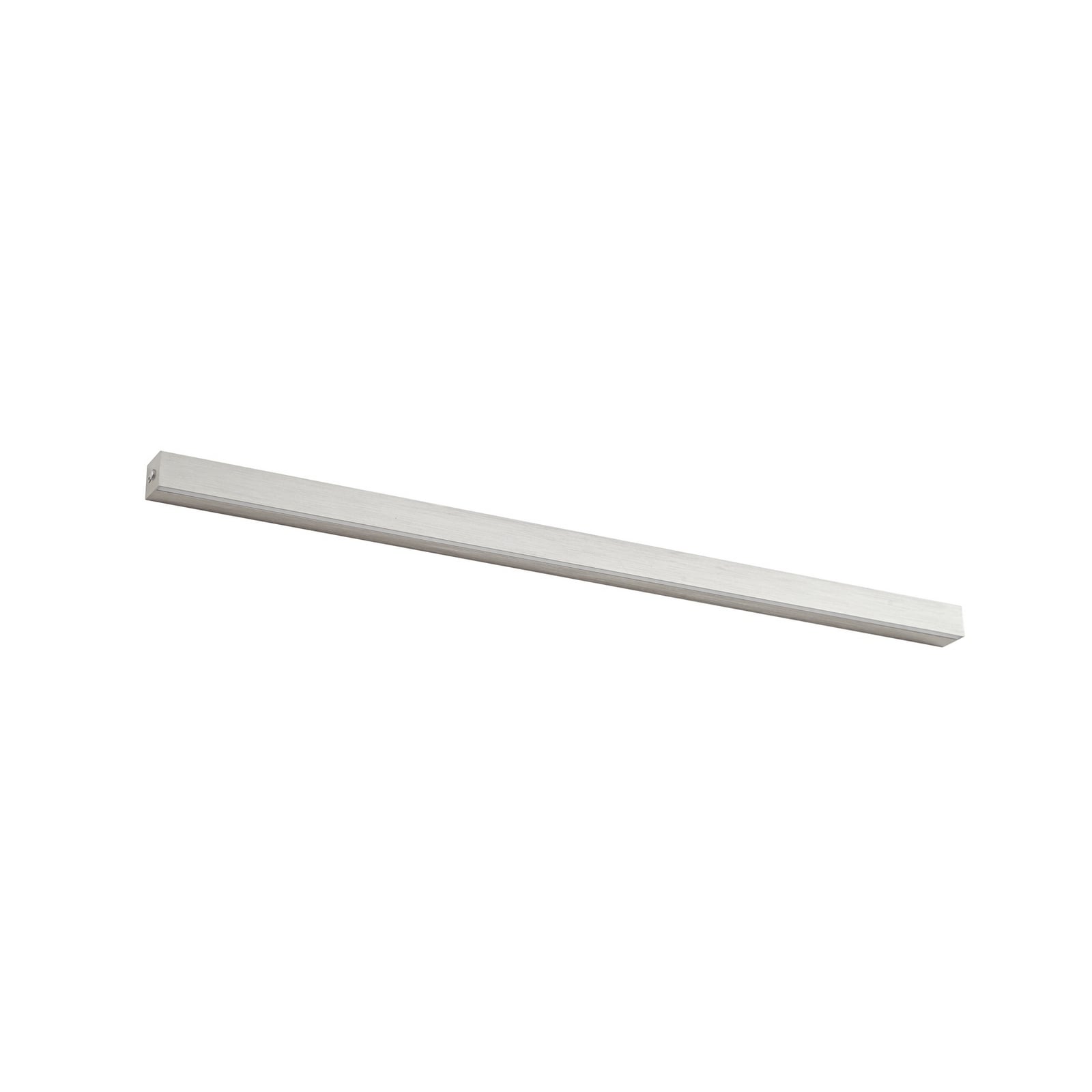 Kinsley LED-vegglampe, nikkel, dimbar, 90 cm, CCT – Lucande Kinsley LED-vegglampe, nikkel, dimbar, 90 cm, CCT – Lucande