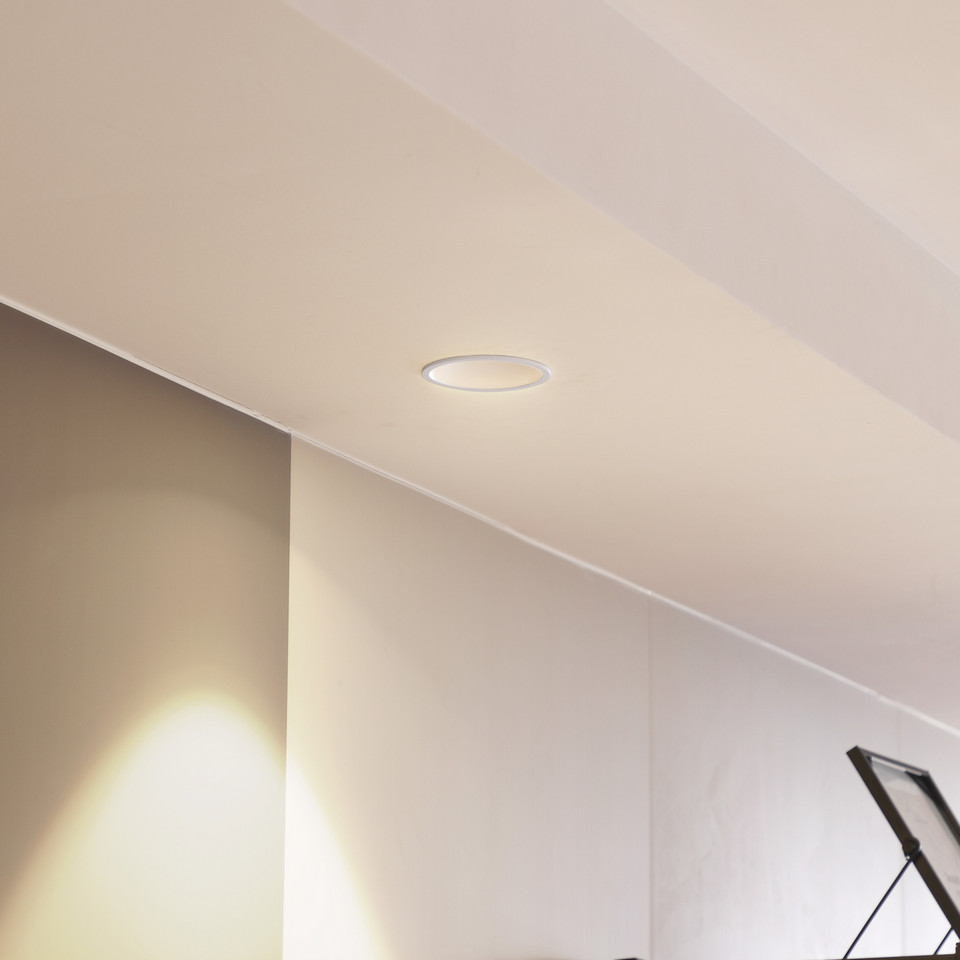 Arcchio Niria LED Inbyggningsspot 3000K, vit från Arcchio