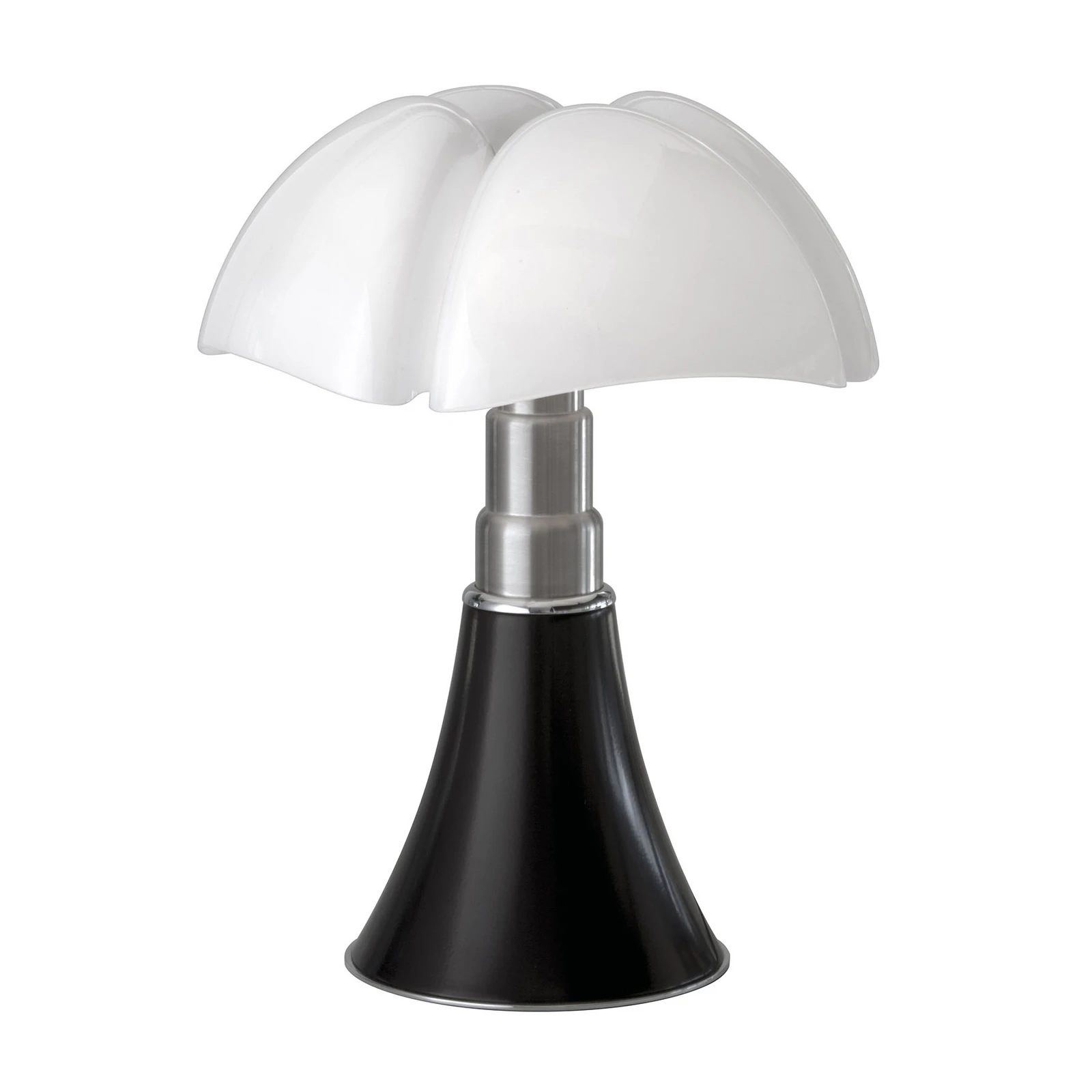 Lampe de table rechargeable Martinelli Luce Minipipistrello, marron, 35 cm