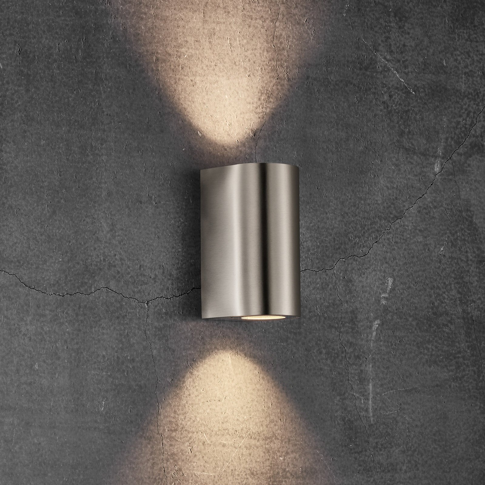 Canto Maxi 2 Wandleuchte Stainless Steel - Nordlux