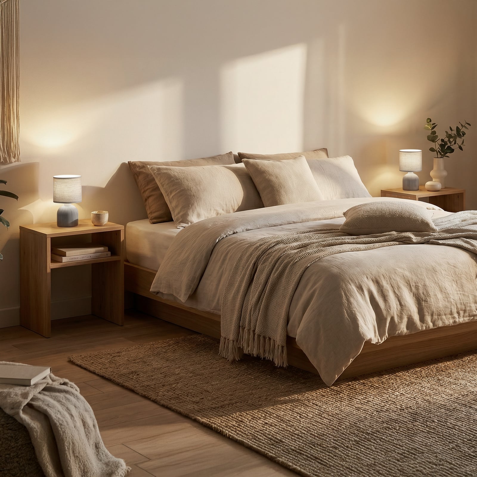 Bordslampa Ino, grå, höjd 28 cm, E14, keramik, textil