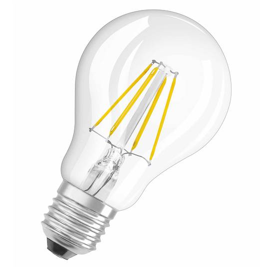 OSRAM lampadina LED E27 4W Classic filamenti 827