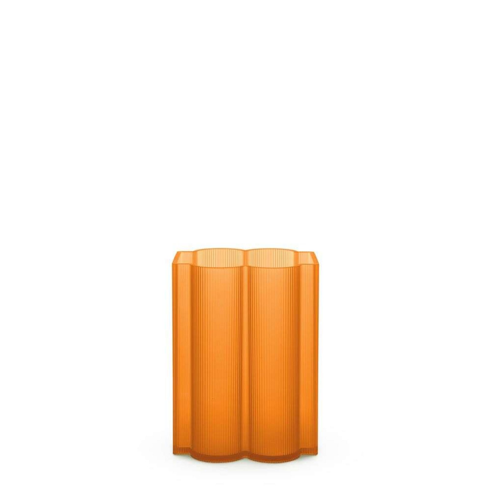 Okra Vase Low Orange - Kartell