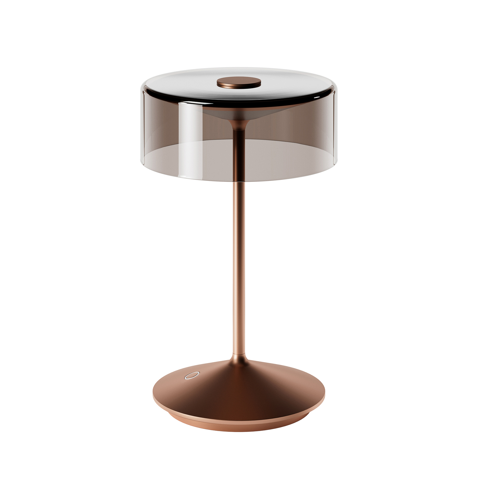 Numotion LED baterijska stolna svjetiljka, IP54, brončana boja