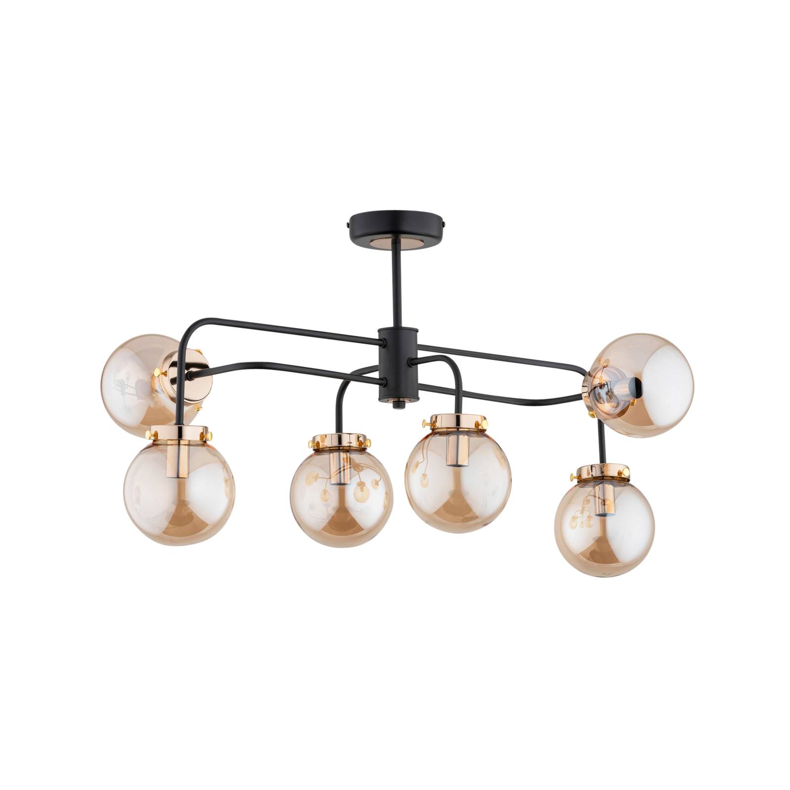 Taklampa Linio Track, 6 lampor