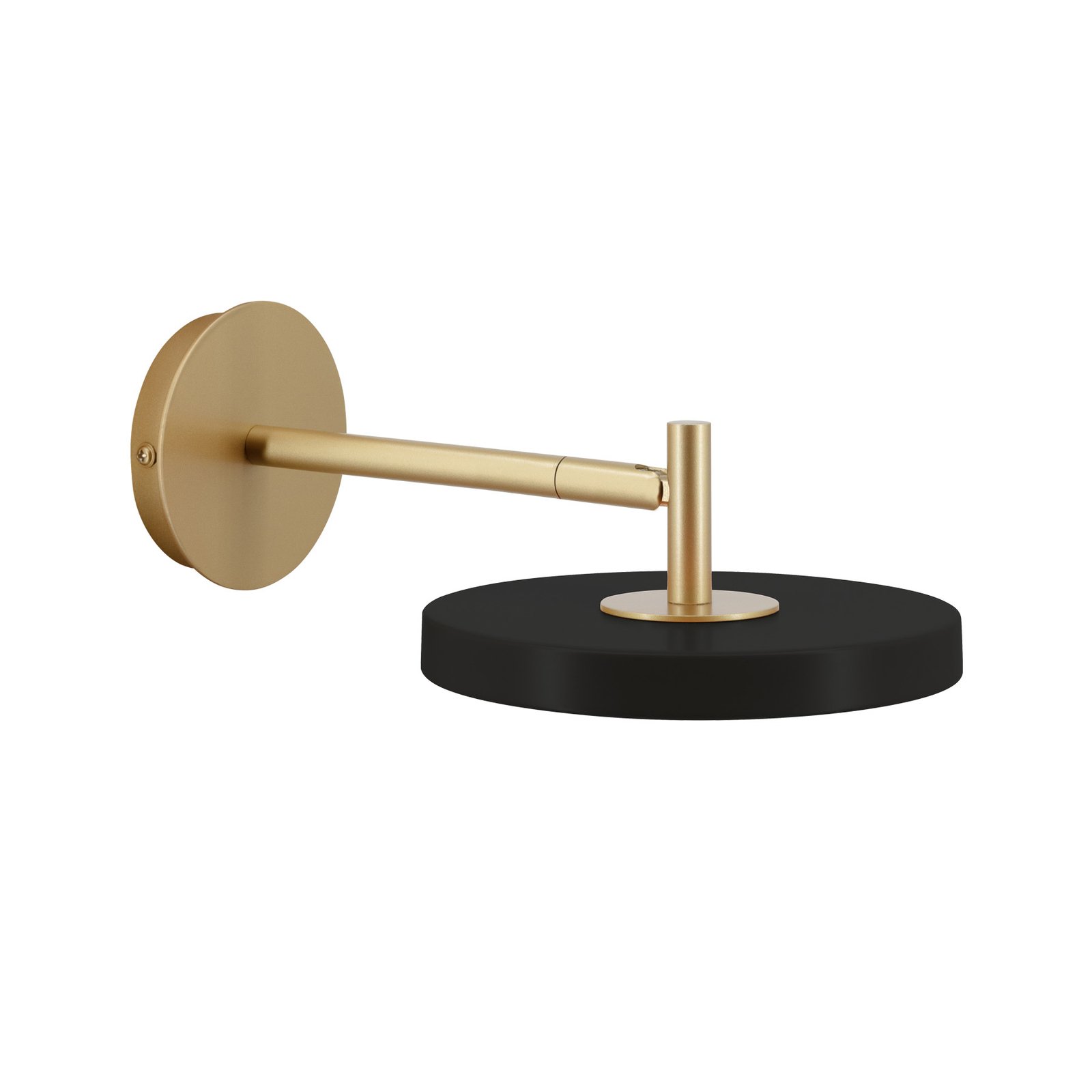 Asteria Vegglampe Short Black - UMAGE