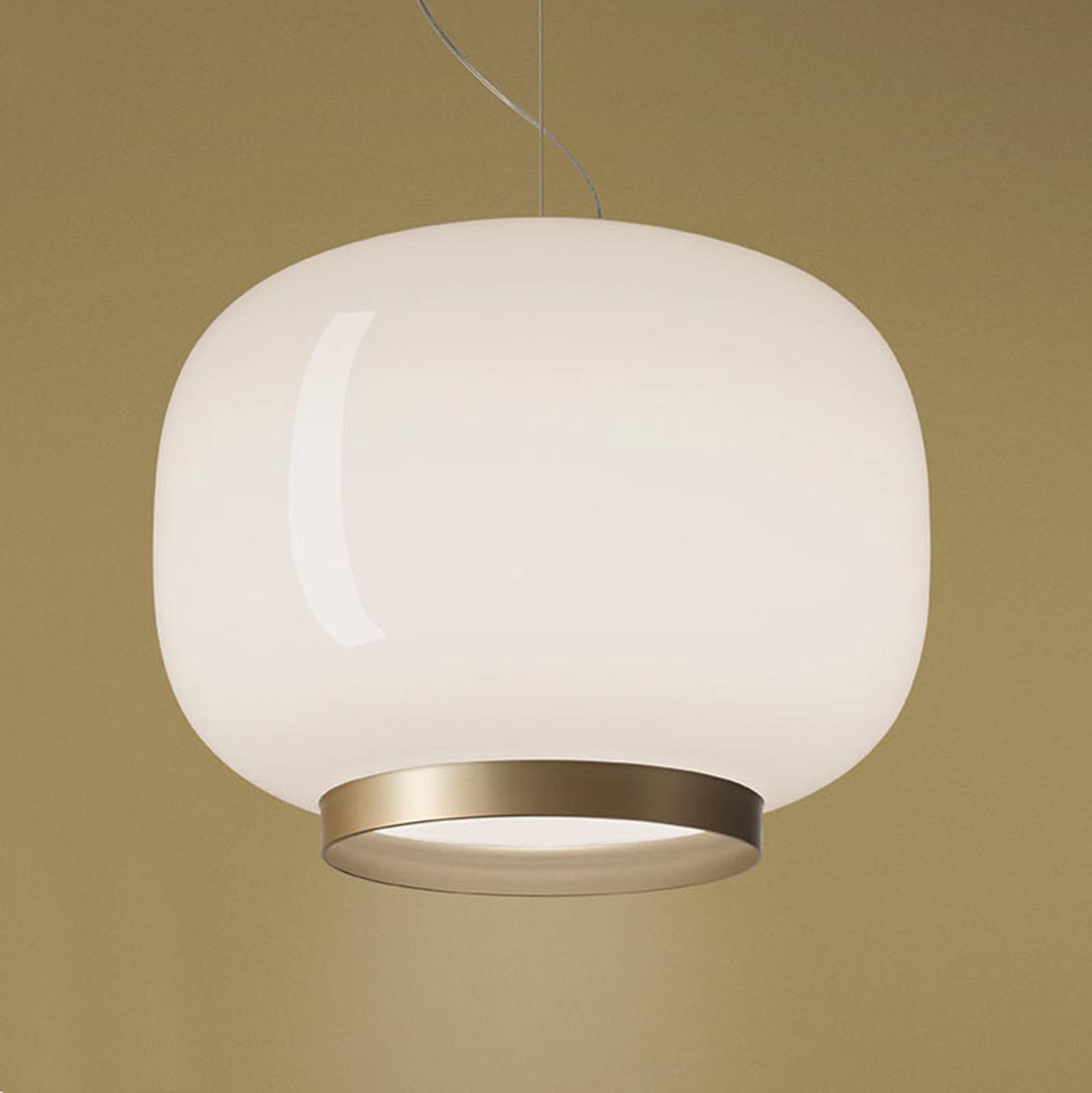 Foscarini Chouchin Reverse 1 E27 LED złota/biała