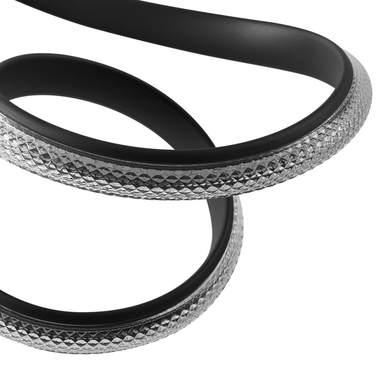 Rodado LED Pendelleuchte Schwarz - Lucande