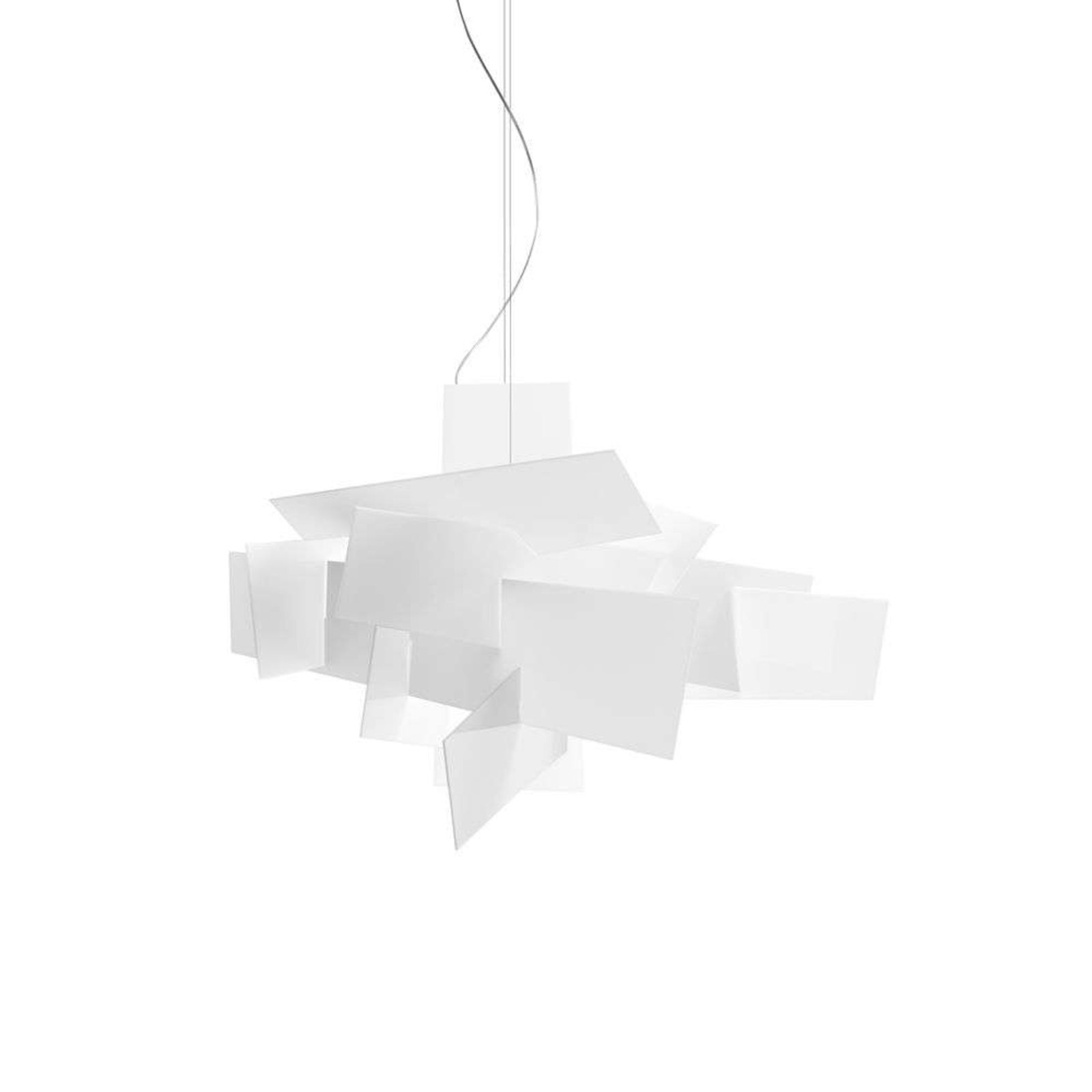 Big Bang LED Lustră Pendul Dimmable 10m White - Foscarini