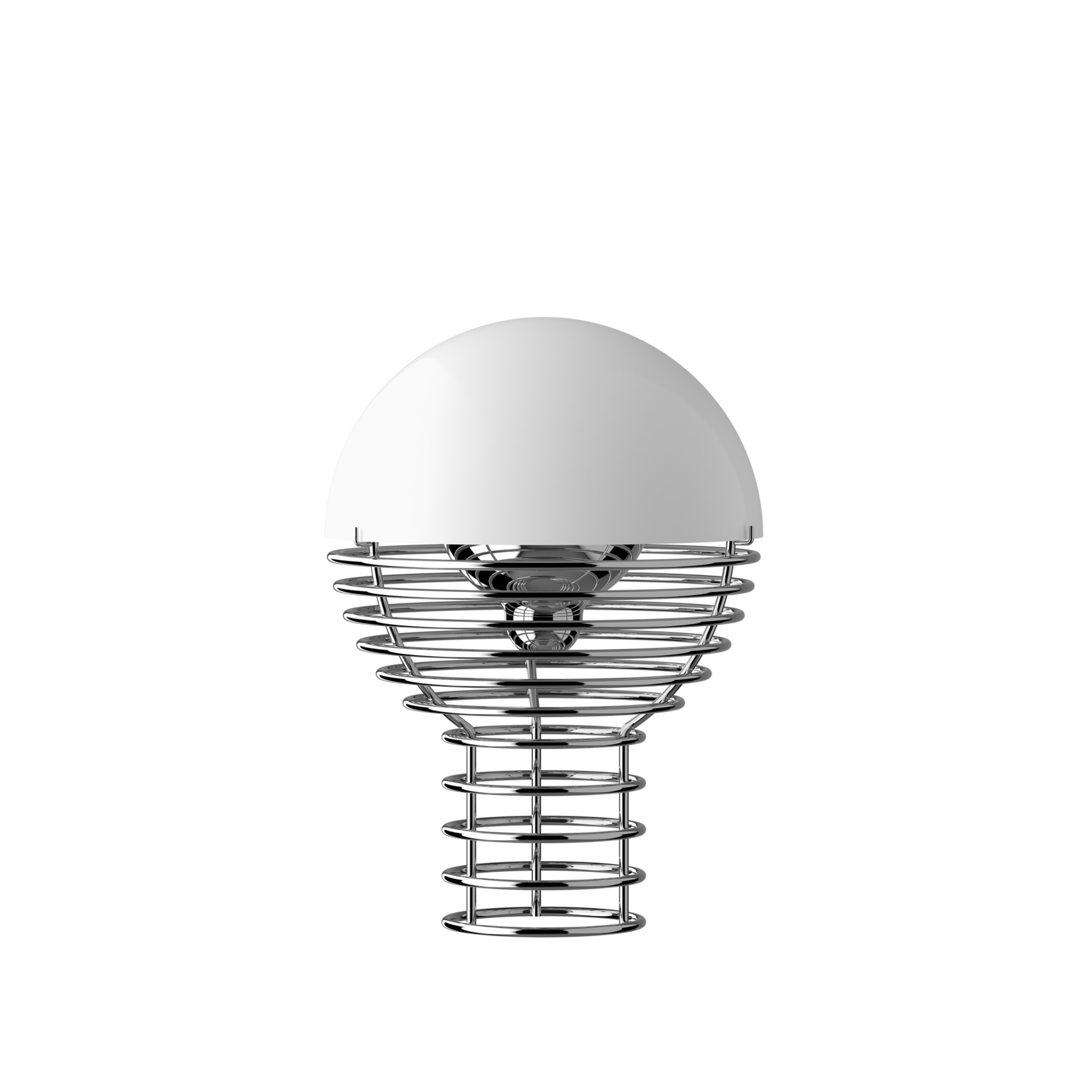 Lampada da tavolo a batteria Wire, altezza 25 cm, IP44 - VERPAN 