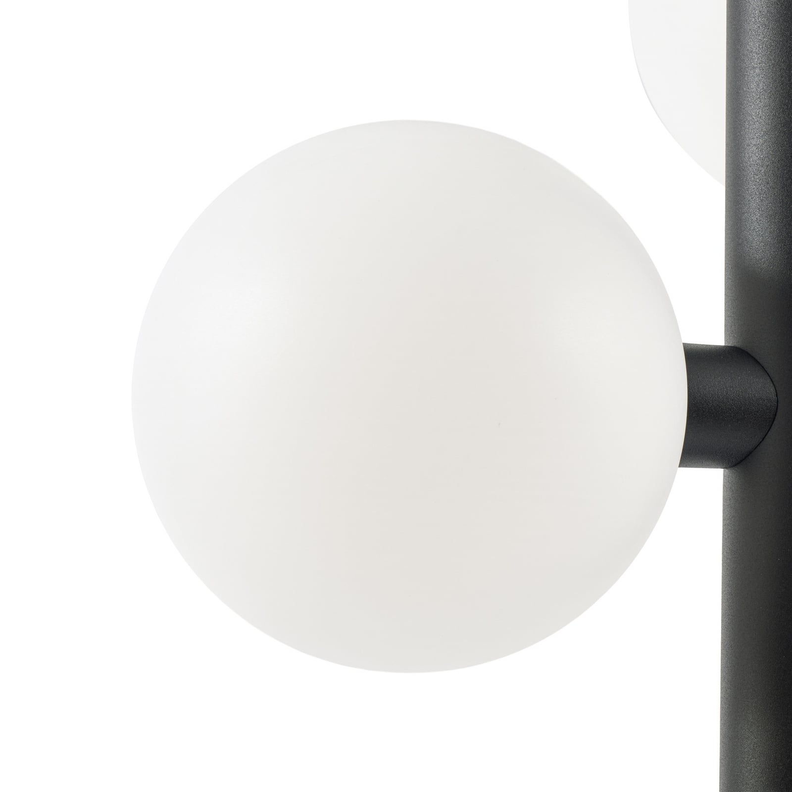 Lucande Asane LED kültéri világítás, fekete, 3 izzós, 222 cm, CCT