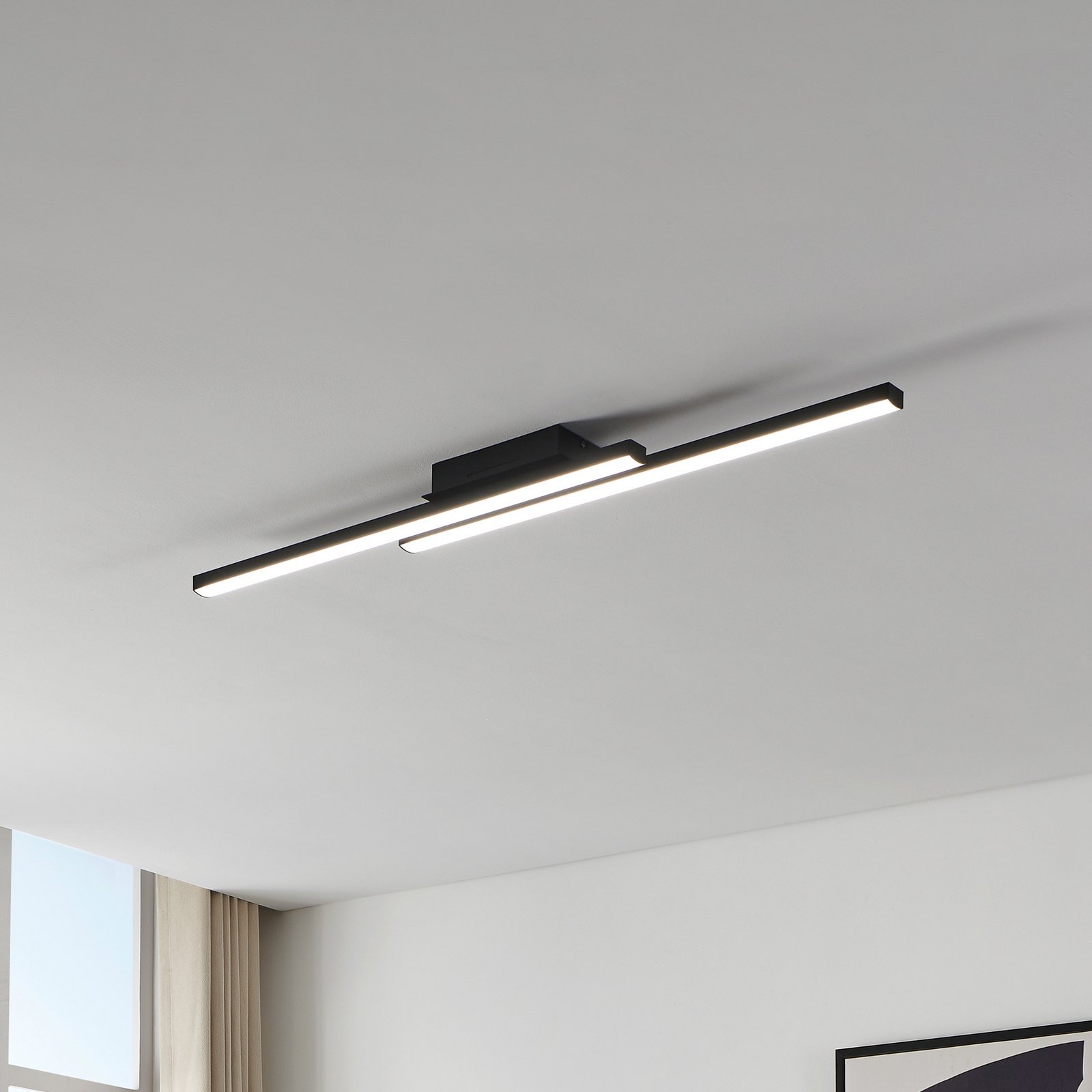 EGLO connect Fraioli-Z plafón LED negro