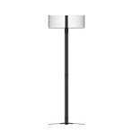 OKOLO álló lámpa, fekete, 145 cm, fém/textil, E27-LED – GRUPA