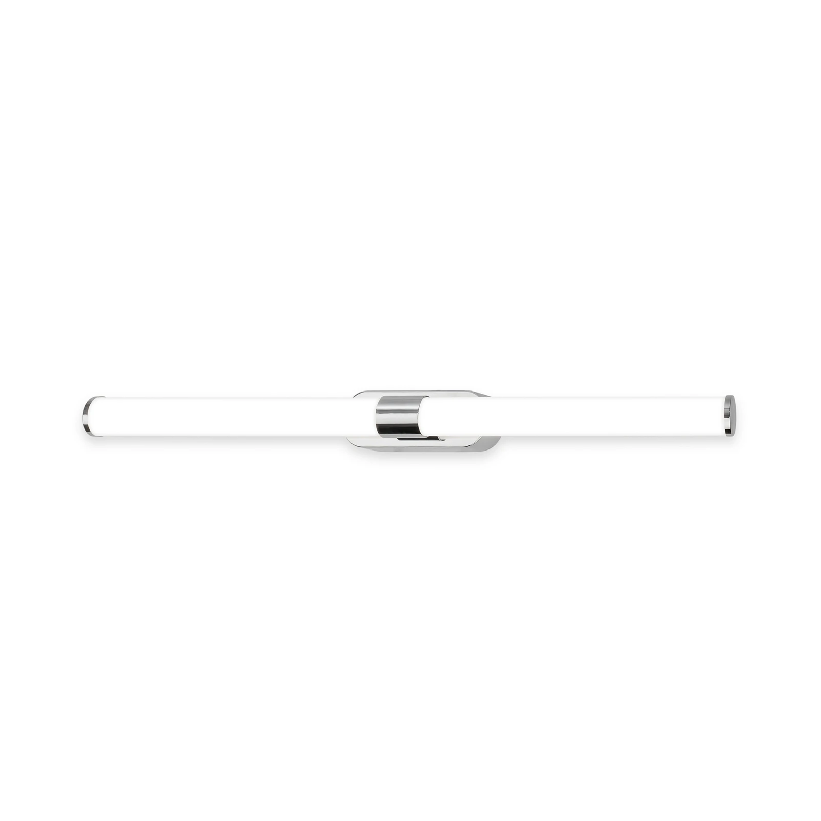 LED φωτιστικό τοίχου Runt, μήκος 60 cm, χρώμιο, 4.000 K, IP44