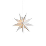 STERNTALER Gwiazda LED, biała, Ø 15 cm, 9 ramion, IP44 bateria