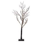 Tora Tree LED puu, pruun/valge lumega kaetud
