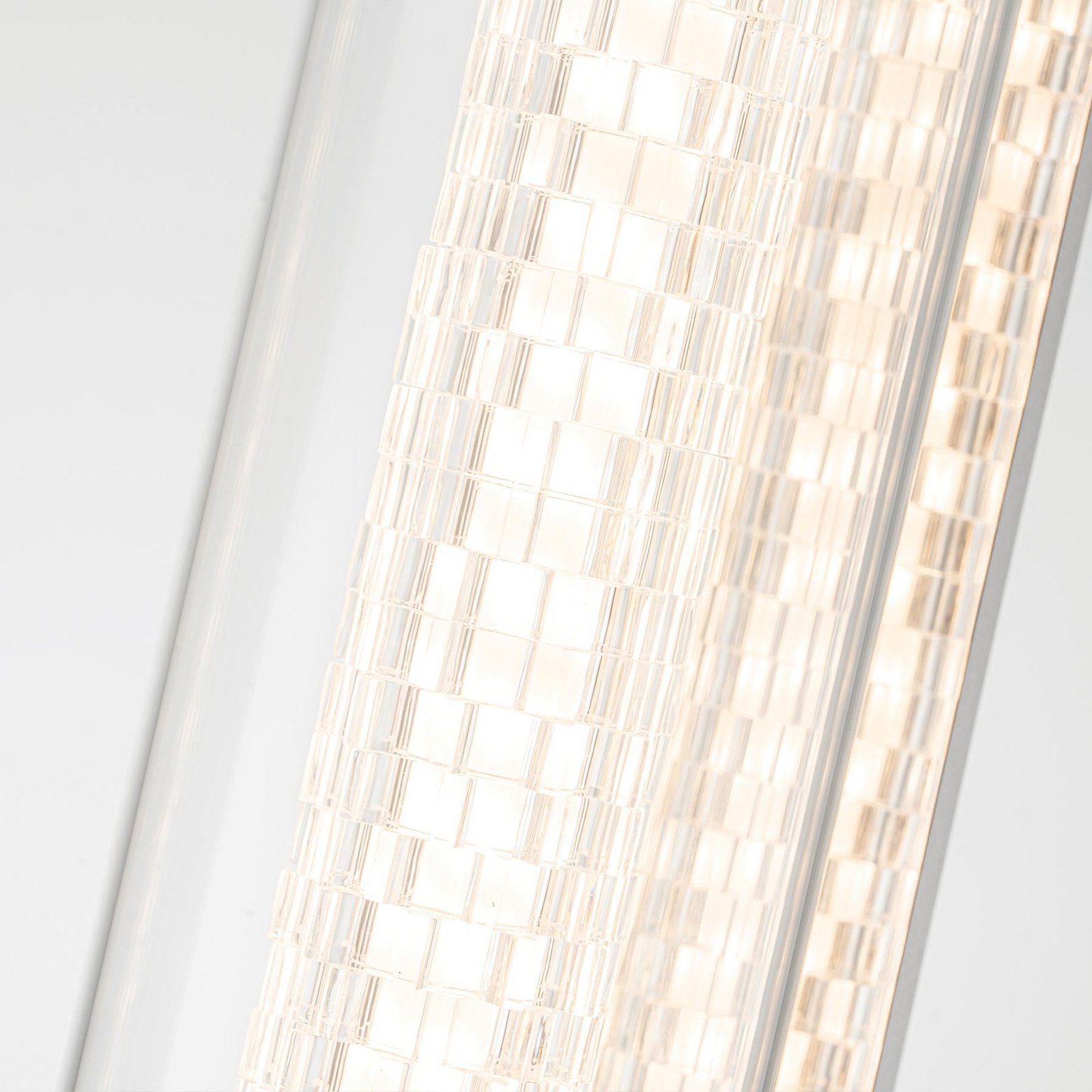 LED wandlamp ESPADA, gepolijst chroom Breedte 70 cm Metaal IP44