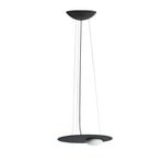 Axolight Kwic LED pendant light, black 36cm