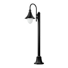 Bolardo luminoso Miranda, negro