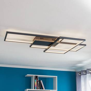 Lindby Manelia LED-Deckenlampe CCT, RGB, 114 cm