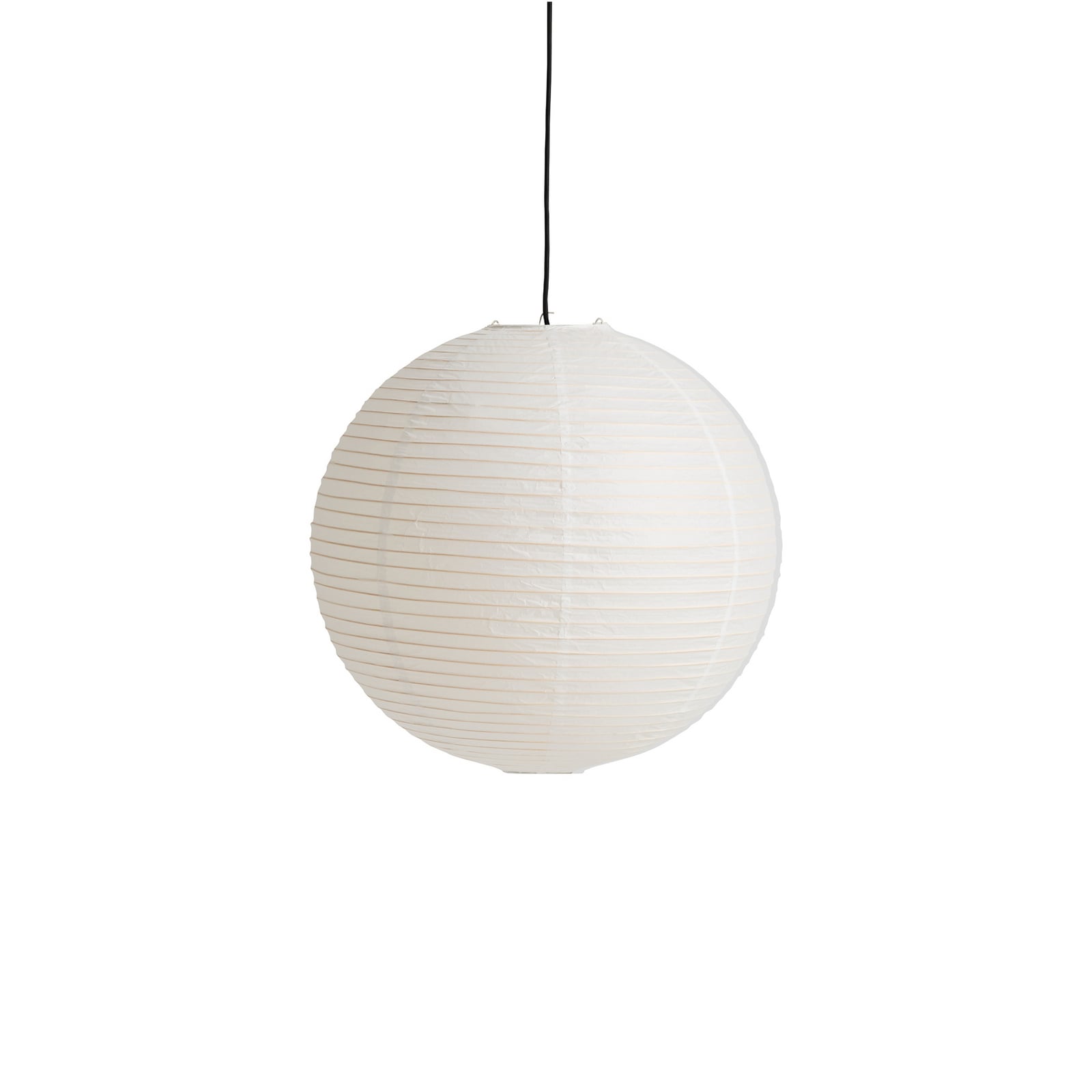 Abajur HAY, Ø50 cm, alb, hârtie/bambus