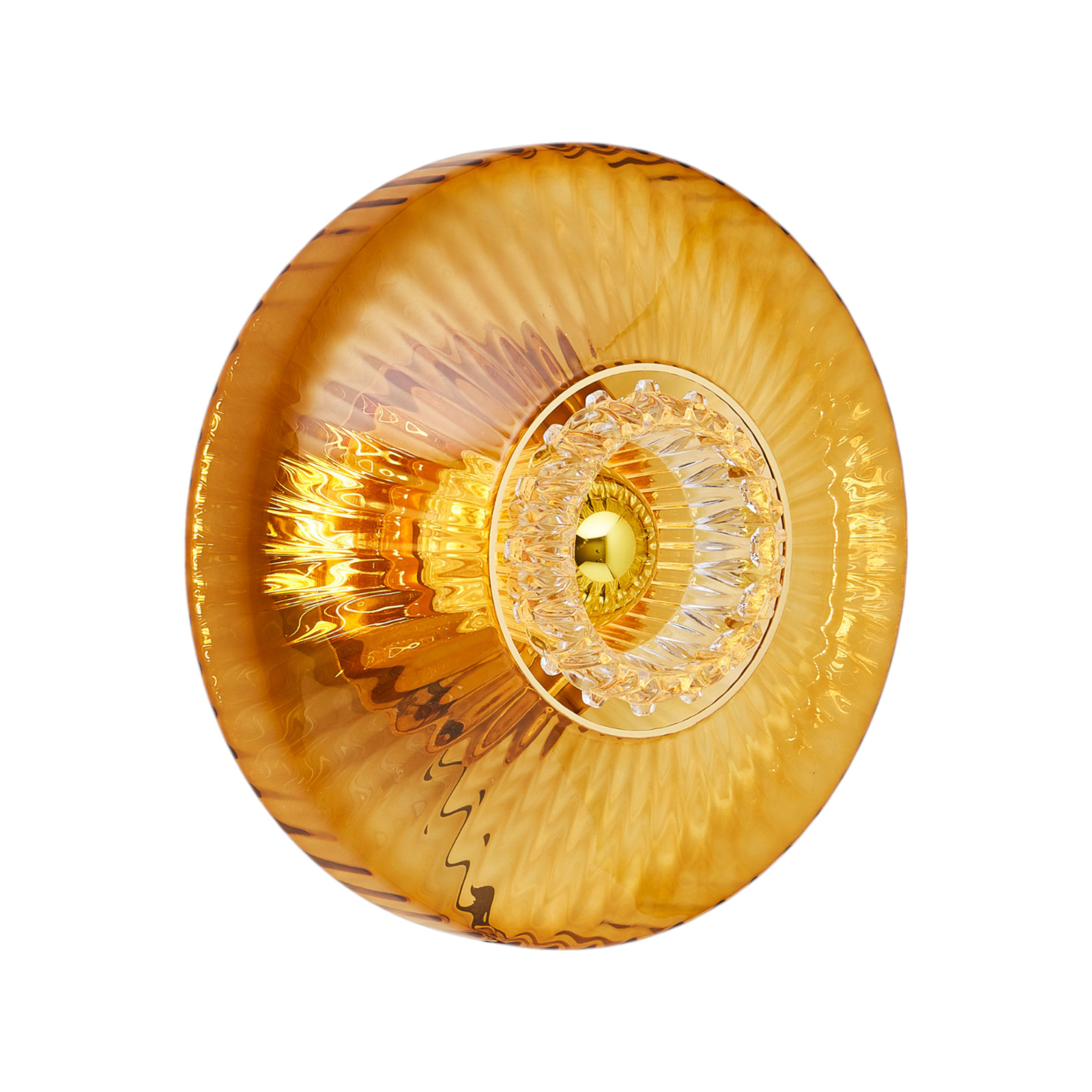 Wandlamp New Wave Optic XL, amber, Eyeball, stekker