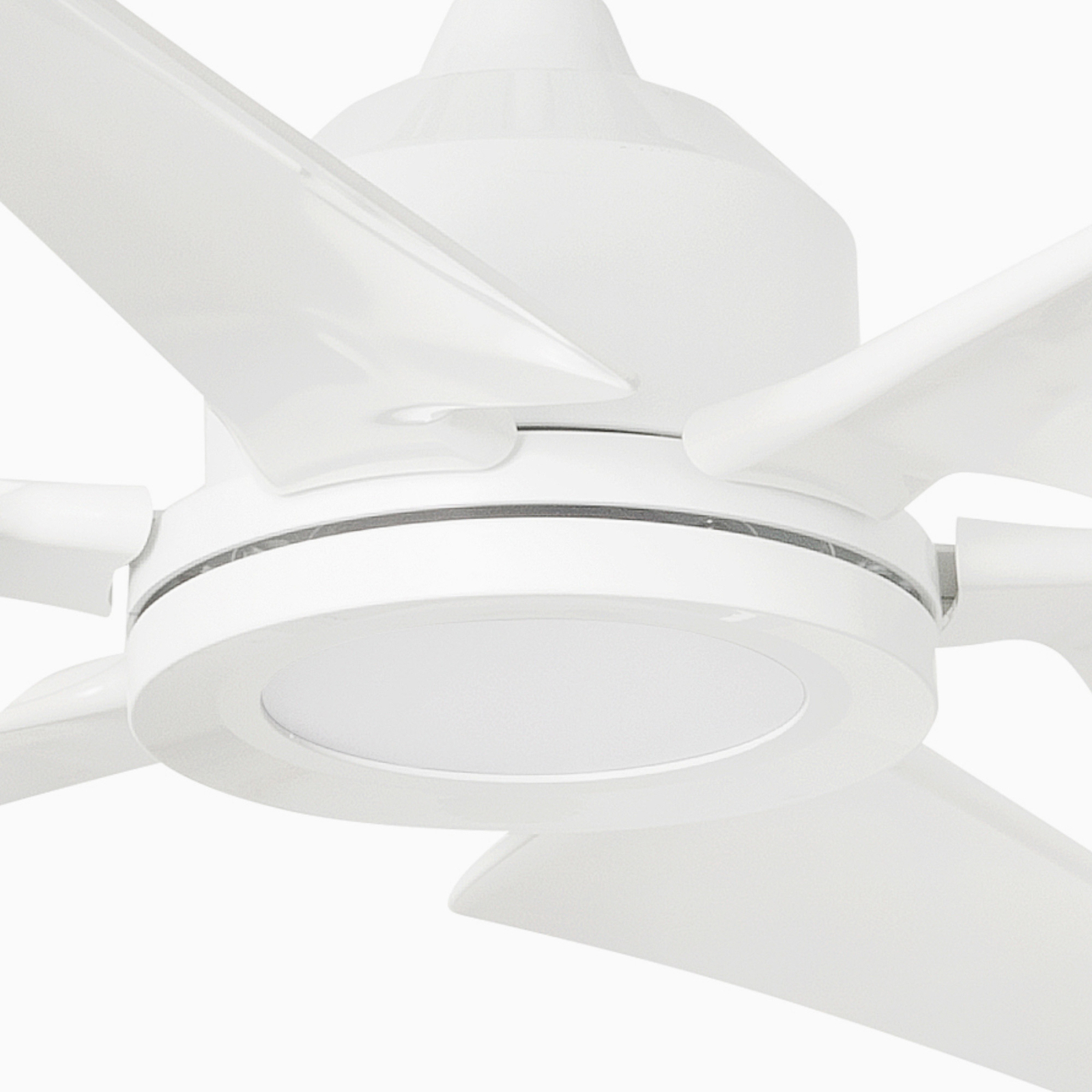 Cies XL ceiling fan for large rooms, DC white
