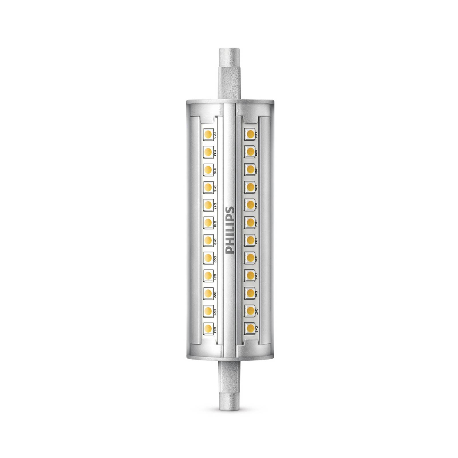 Photos - Chandelier / Lamp Philips R7s 14 W 830 LED linear lamp, dimmable 