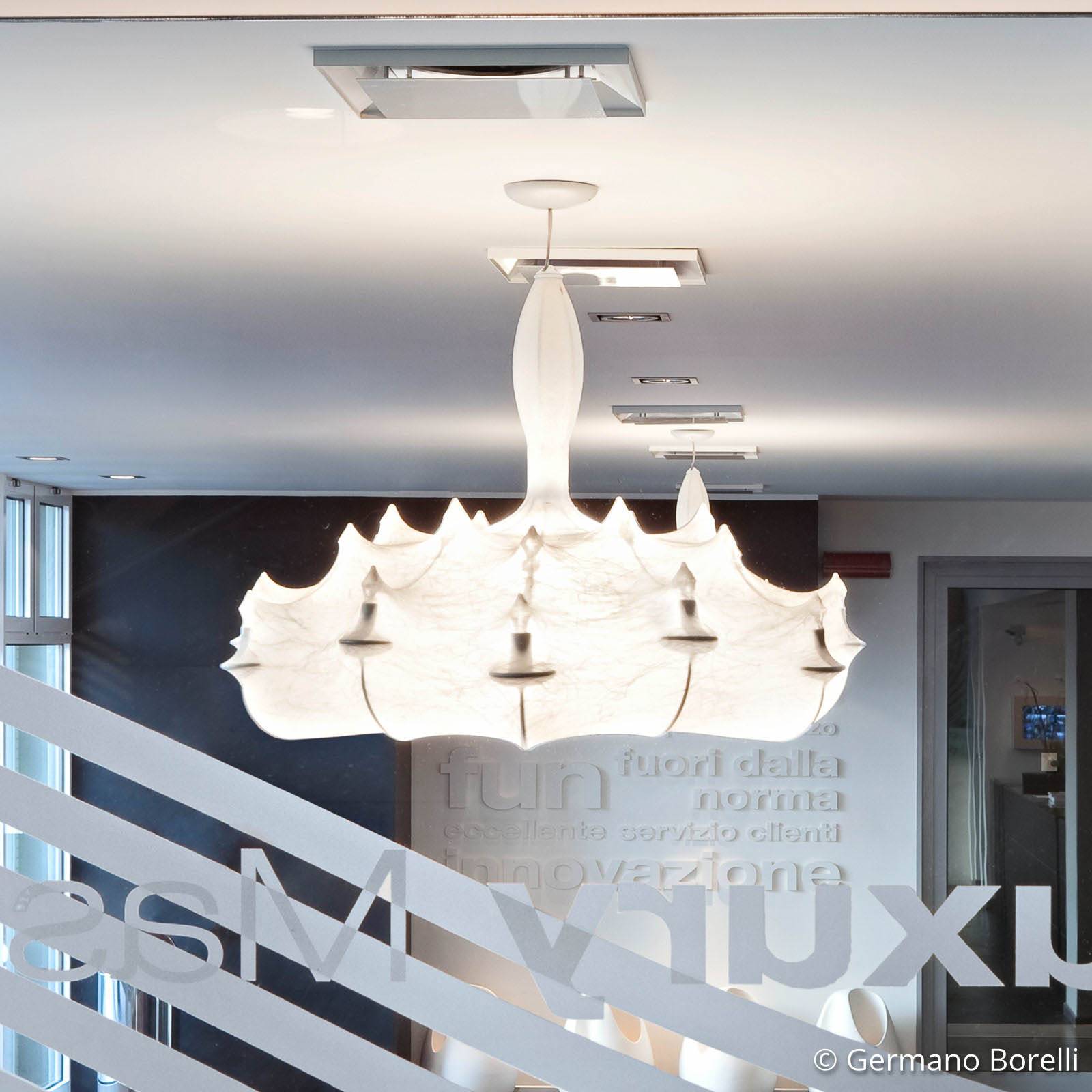 Lampa wisząca FLOS Zeppelin 1, Ø 110 cm, kabel 10 m