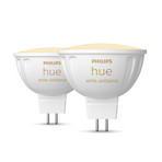 Philips Hue White Ambiance LED 5.1W GU5.3 set of 2