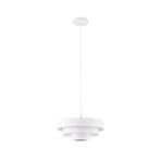 Suspension Tivra, blanche, Ø 35 cm, métal, E27 - Lindby