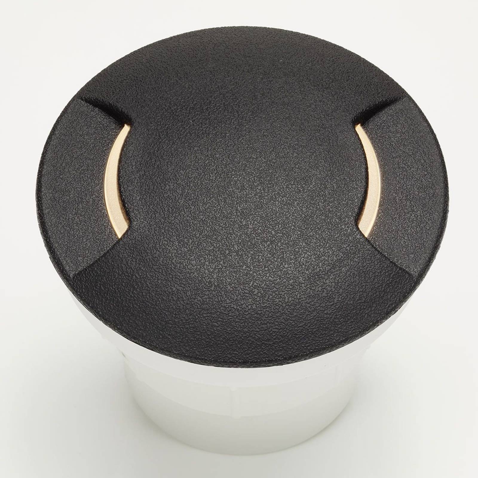 LED-Bodeneinbauleuchte Ceci 120-2L in Schwarz CCT