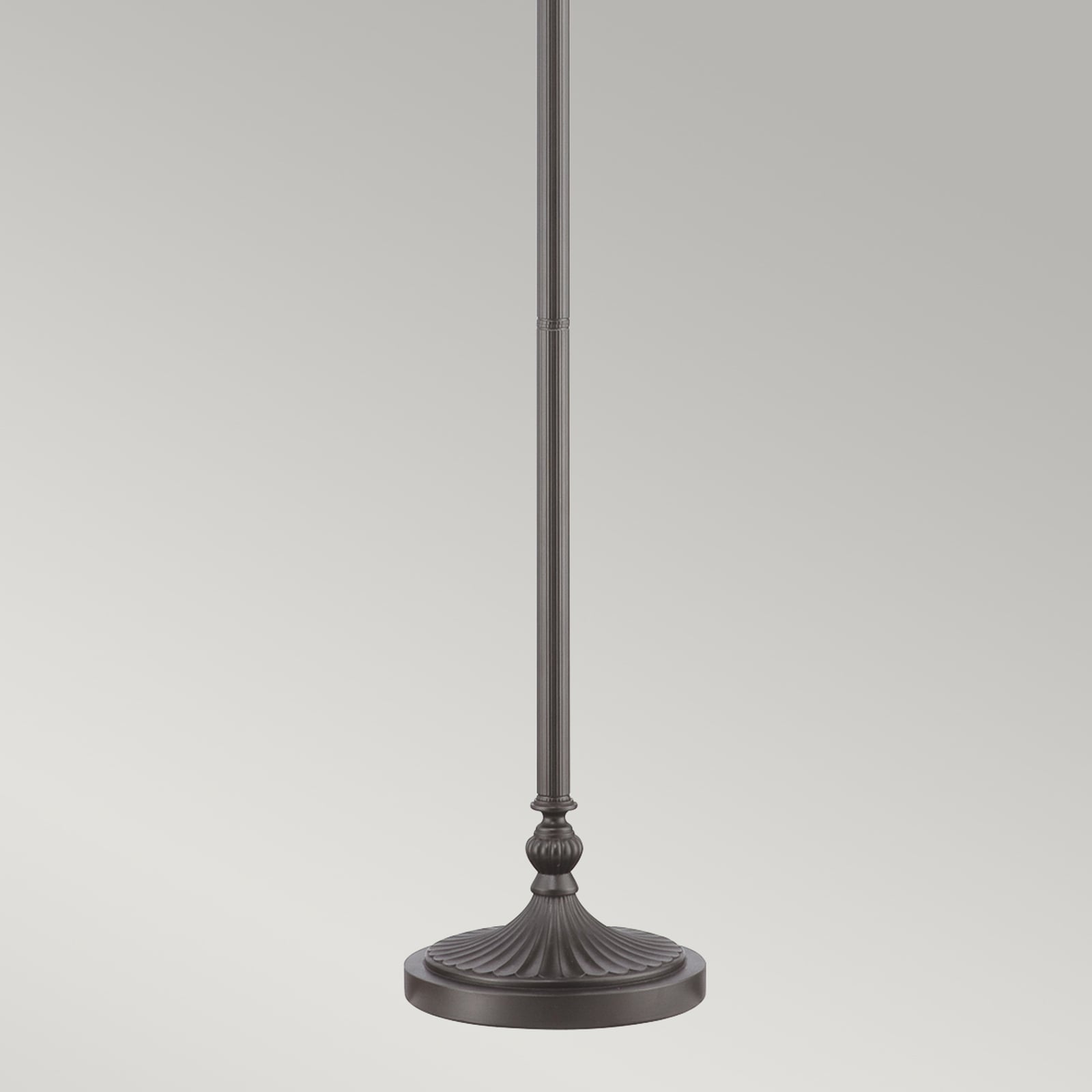 Kami gulvlampe, grøn/ravfarvet, højde 178 cm – QUOIZEL