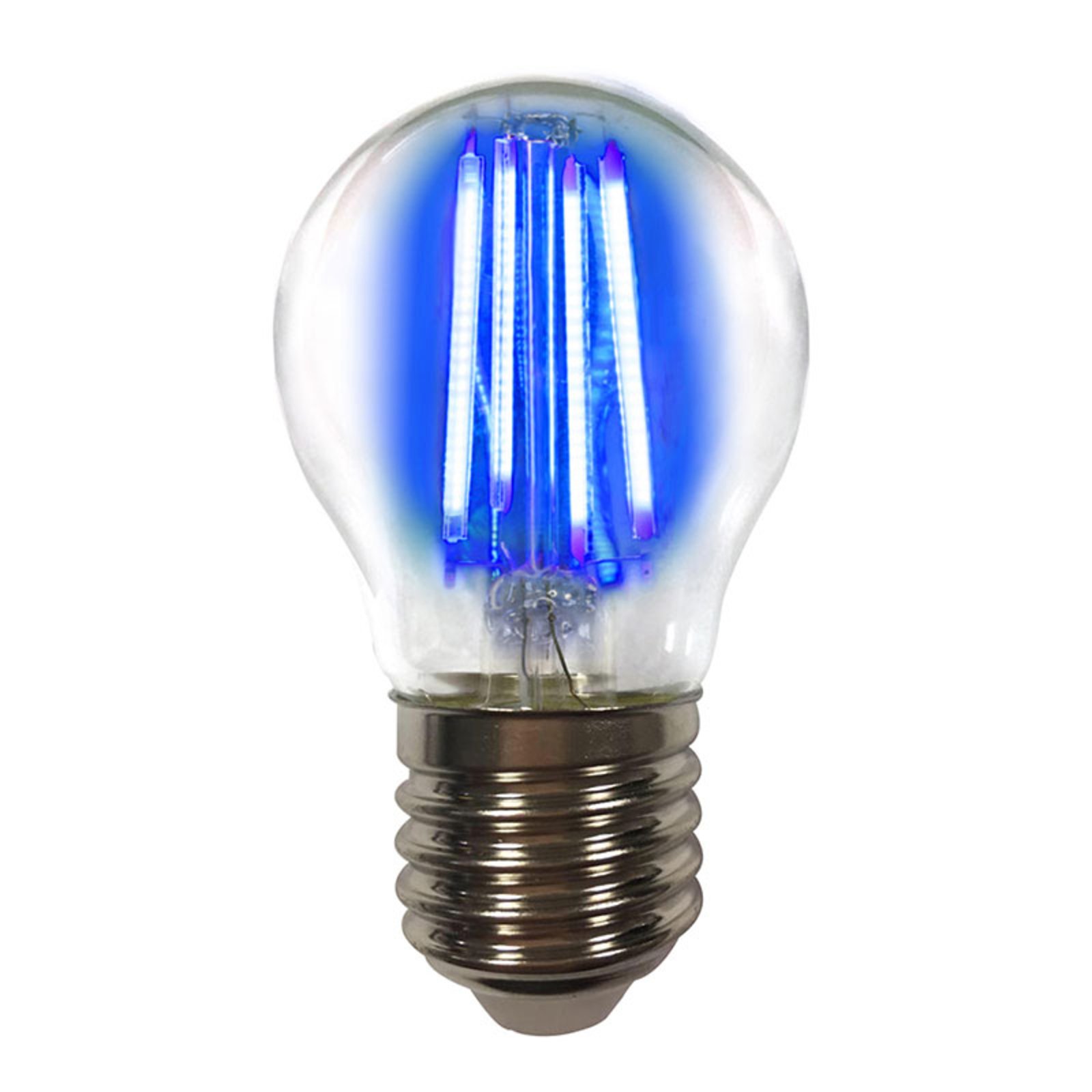 E27 4 W ampoule LED filament colorée, bleu