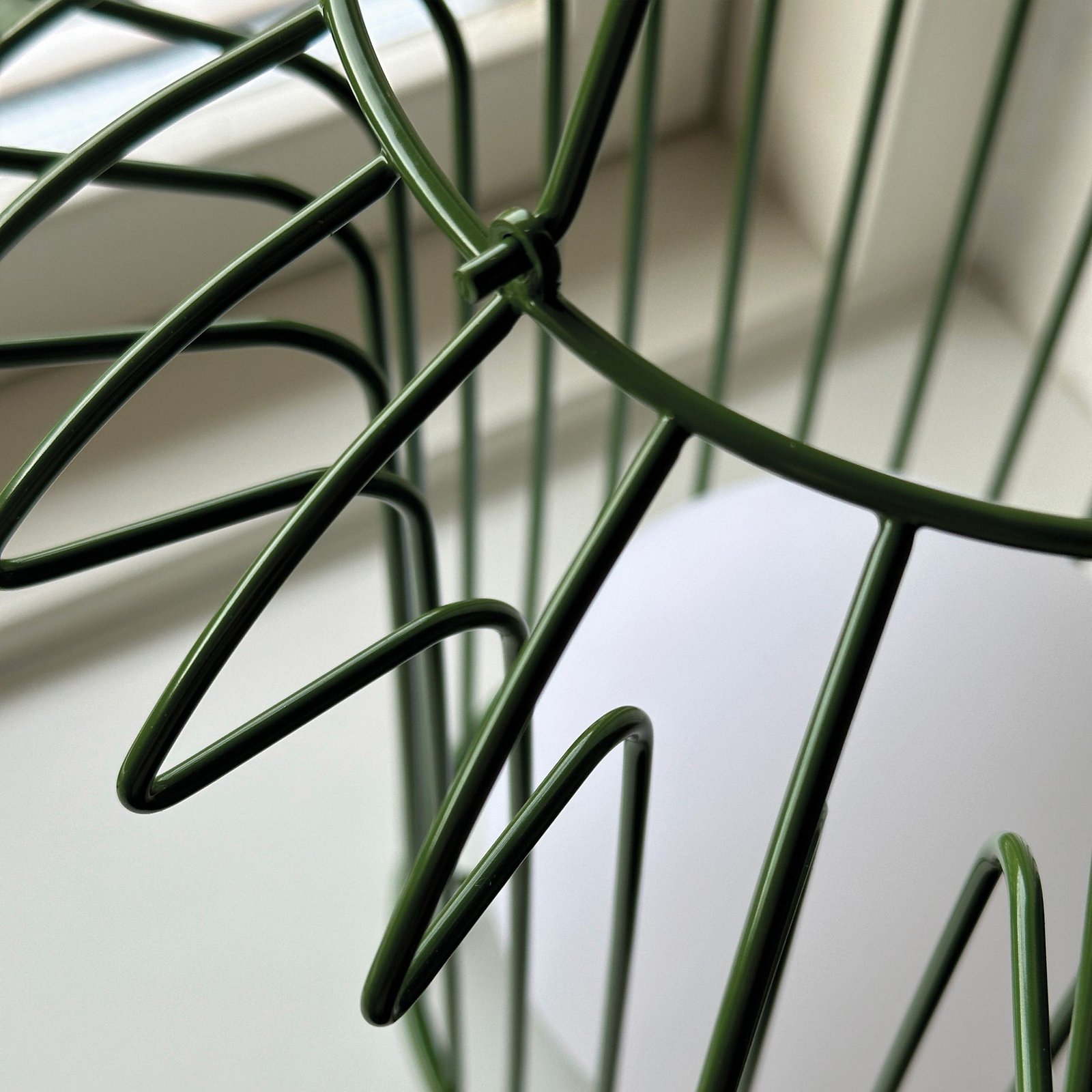 Basket Outdoor Lantern Green - DybergLarsen