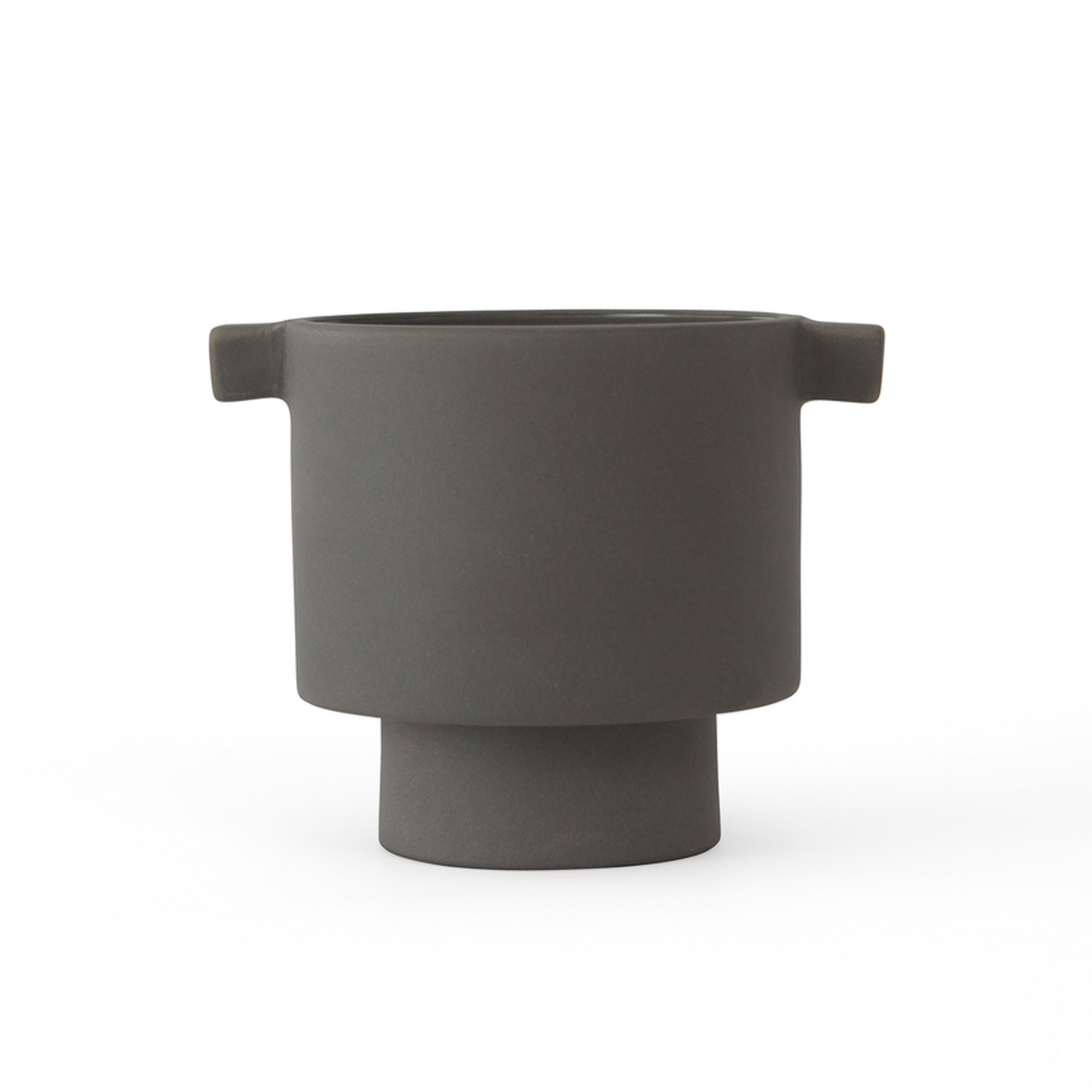 Vaso da fiori Inka Kana, antracite, 11 cm - OYOY Living Design