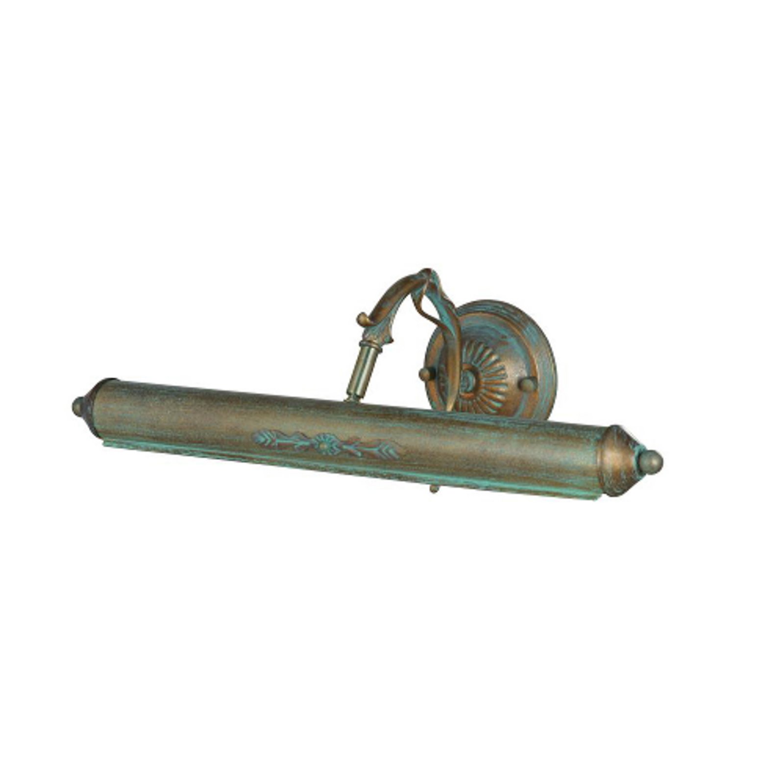 Lindby Bilderlampe Kalea, 46 cm, 2-flammig, grünspan, E14