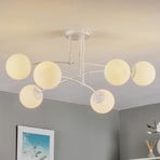 Pregos 6 ceiling light, 6-bulb in white