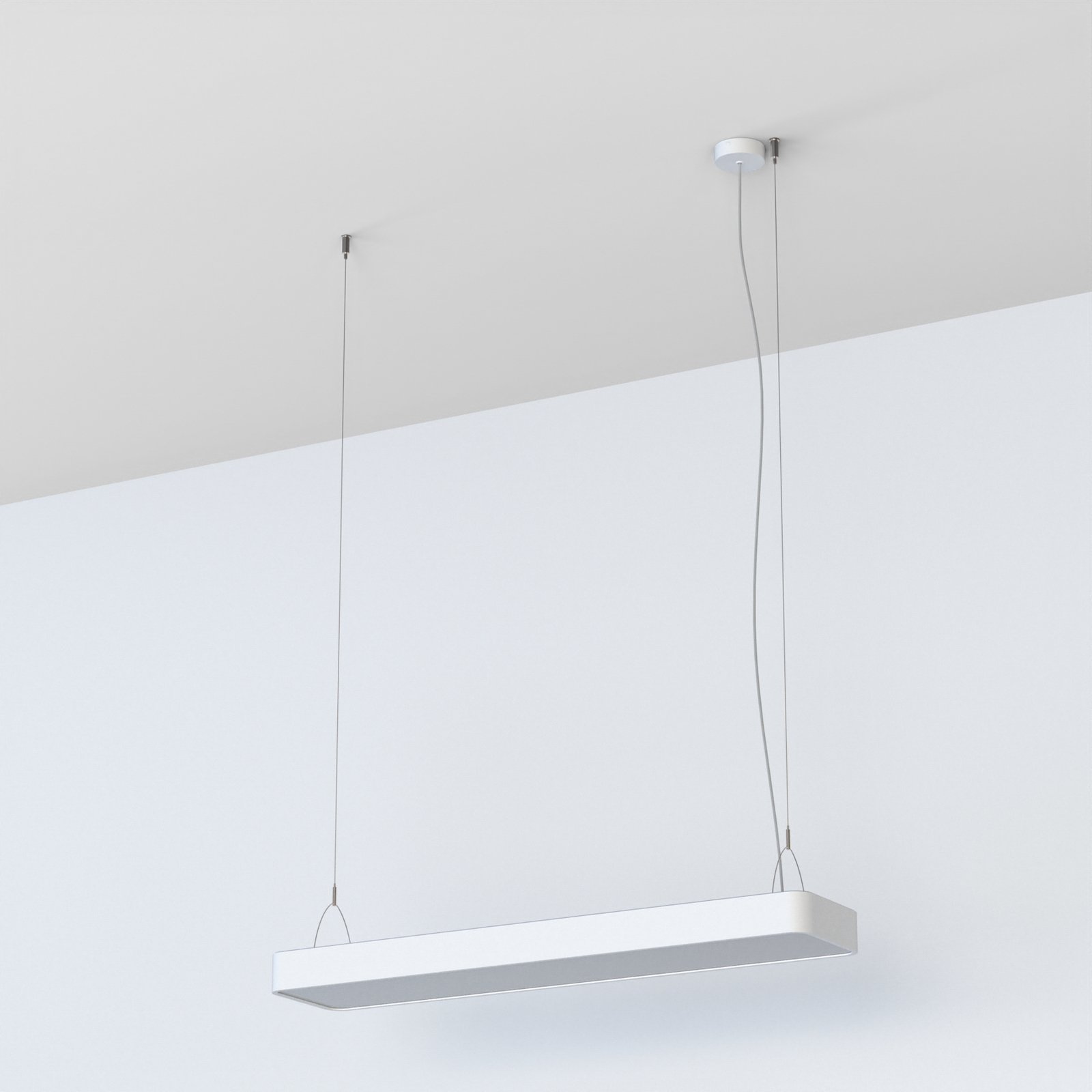 Soft hanglamp wit 93,5 cm