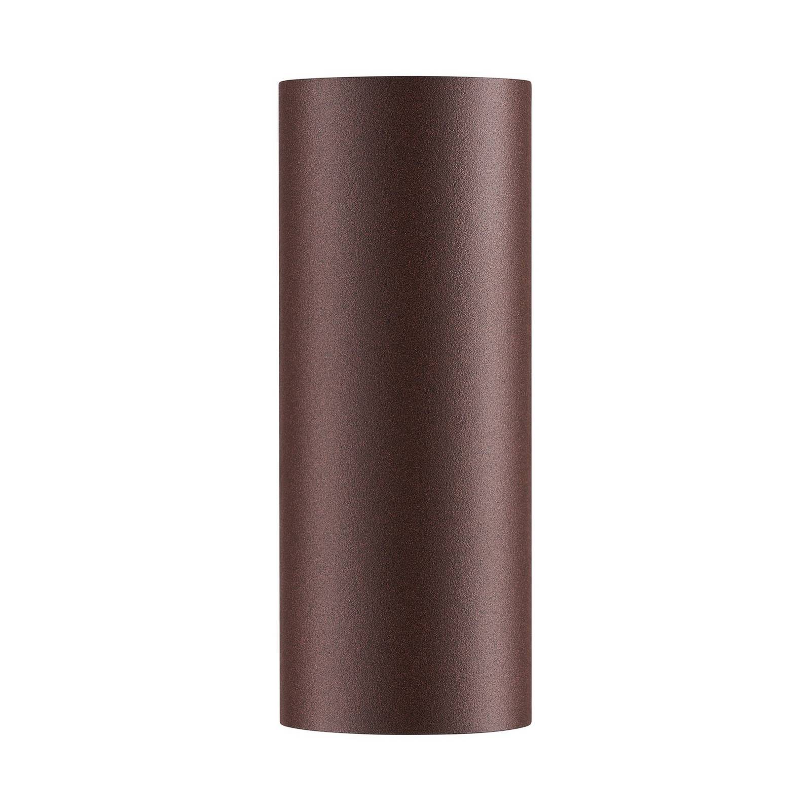 Kinkiet zewnętrzny Dion Double, rdza, GU10, aluminium, IP44