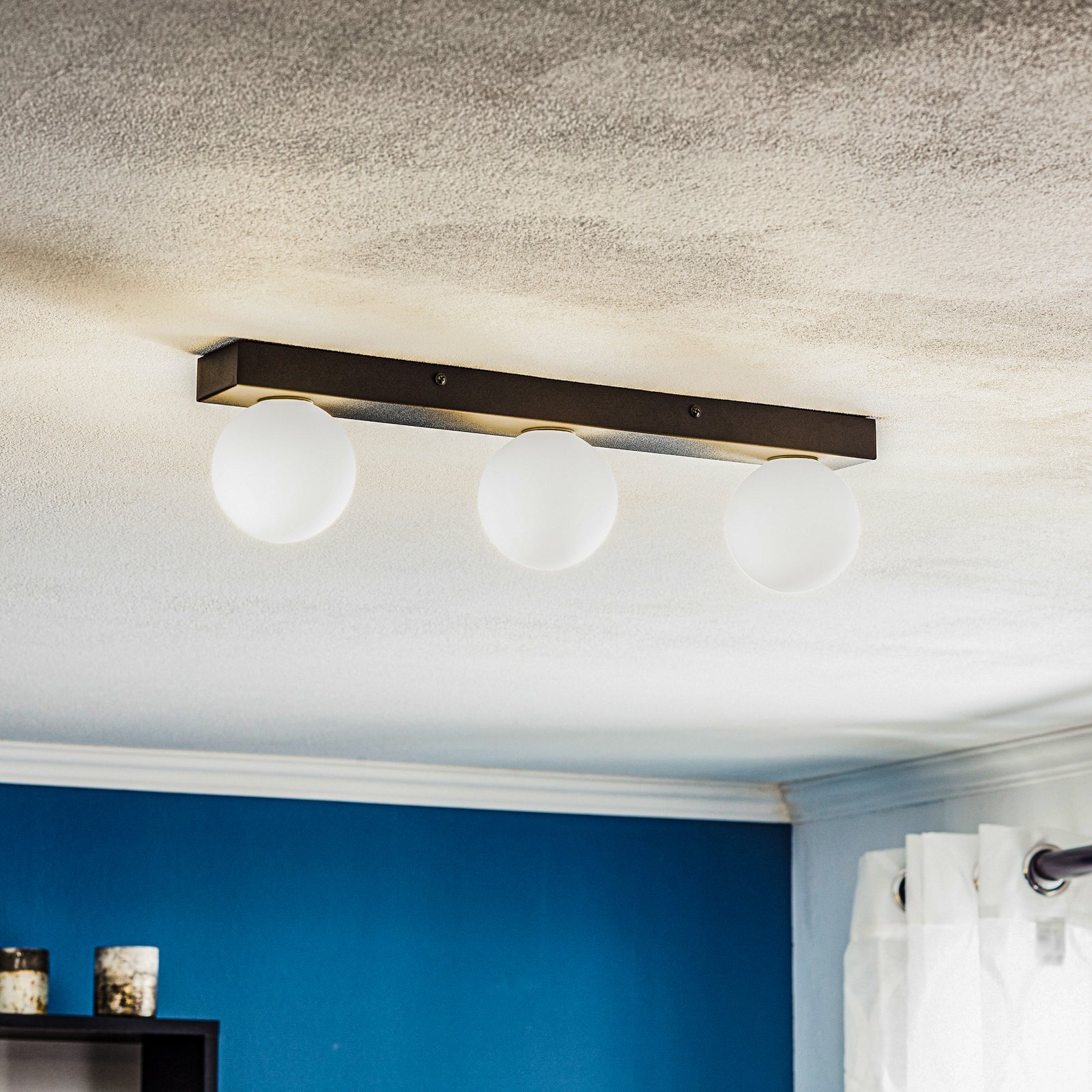 Mini 3 Lampa Ścienna IP44 Czarny/Biały - Markslöjd