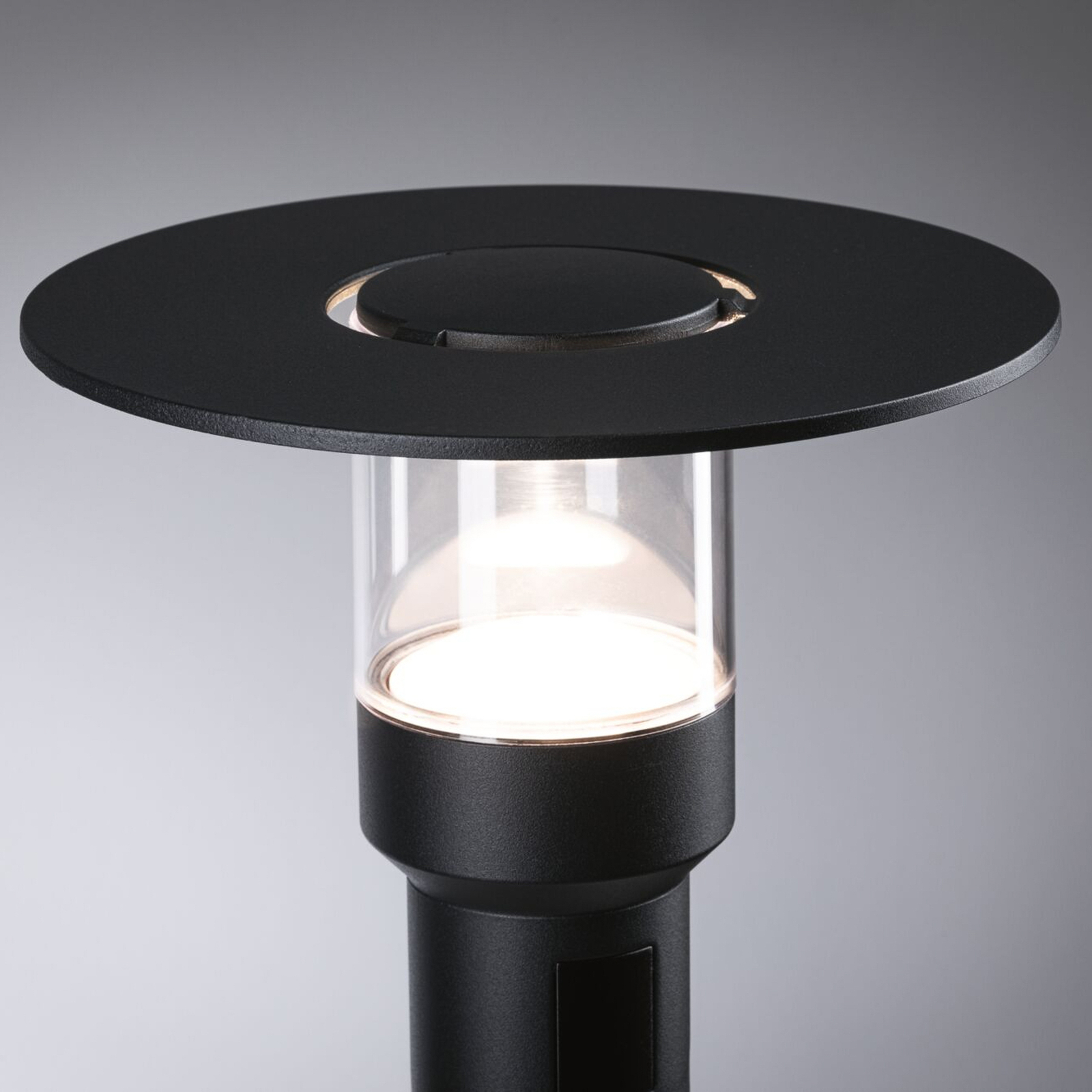 Paulmann Borne lumineuse LED Sienna, aluminium, capteur