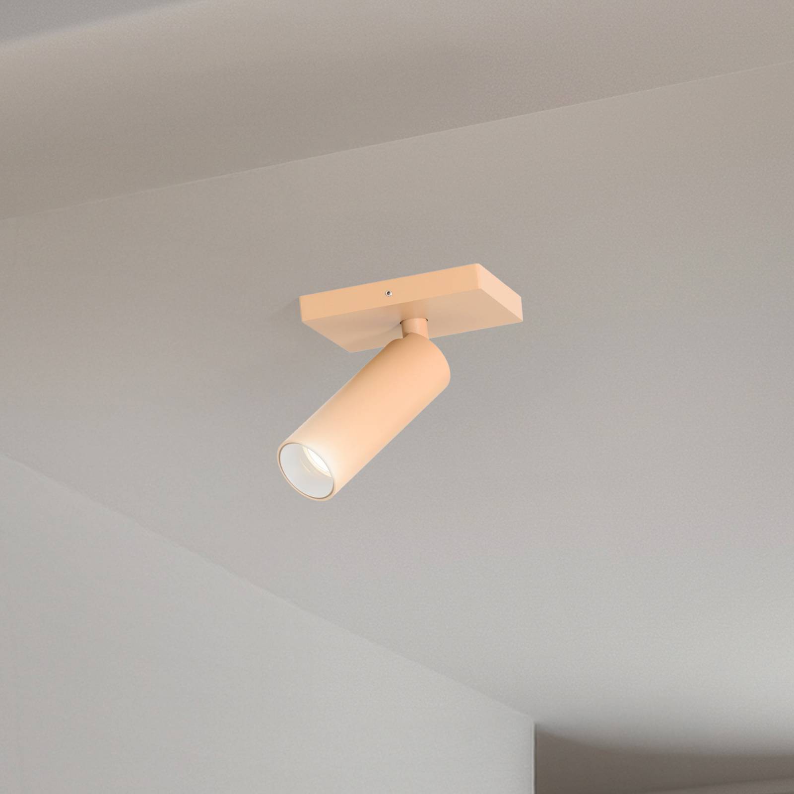 Arcchio Deckenstrahler Brinja Slim, braun, 1-flg., GU10 MR11 günstig online kaufen