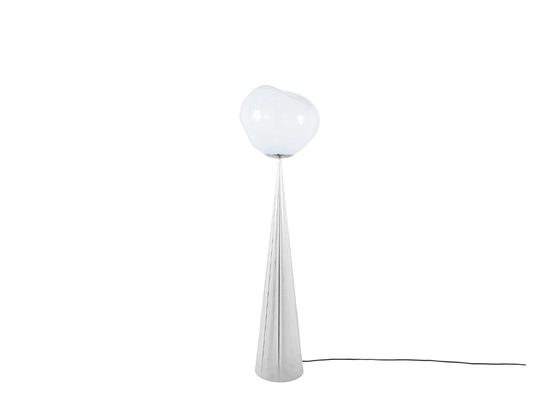 Tom Dixon – Melt Cone Fat Stehleuchte Opal/Silver
