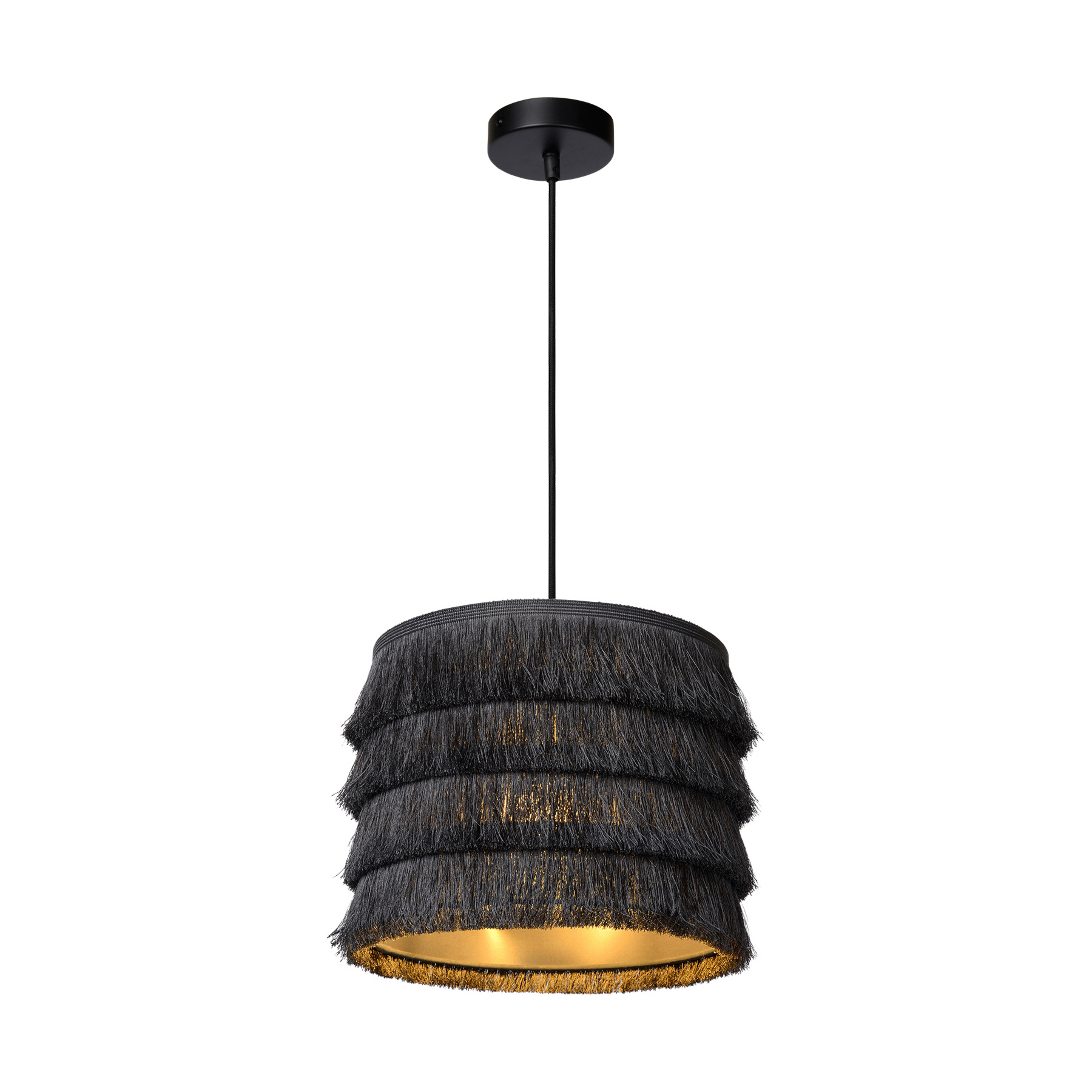 Lampada a sospensione Extravaganza Togo, grigio