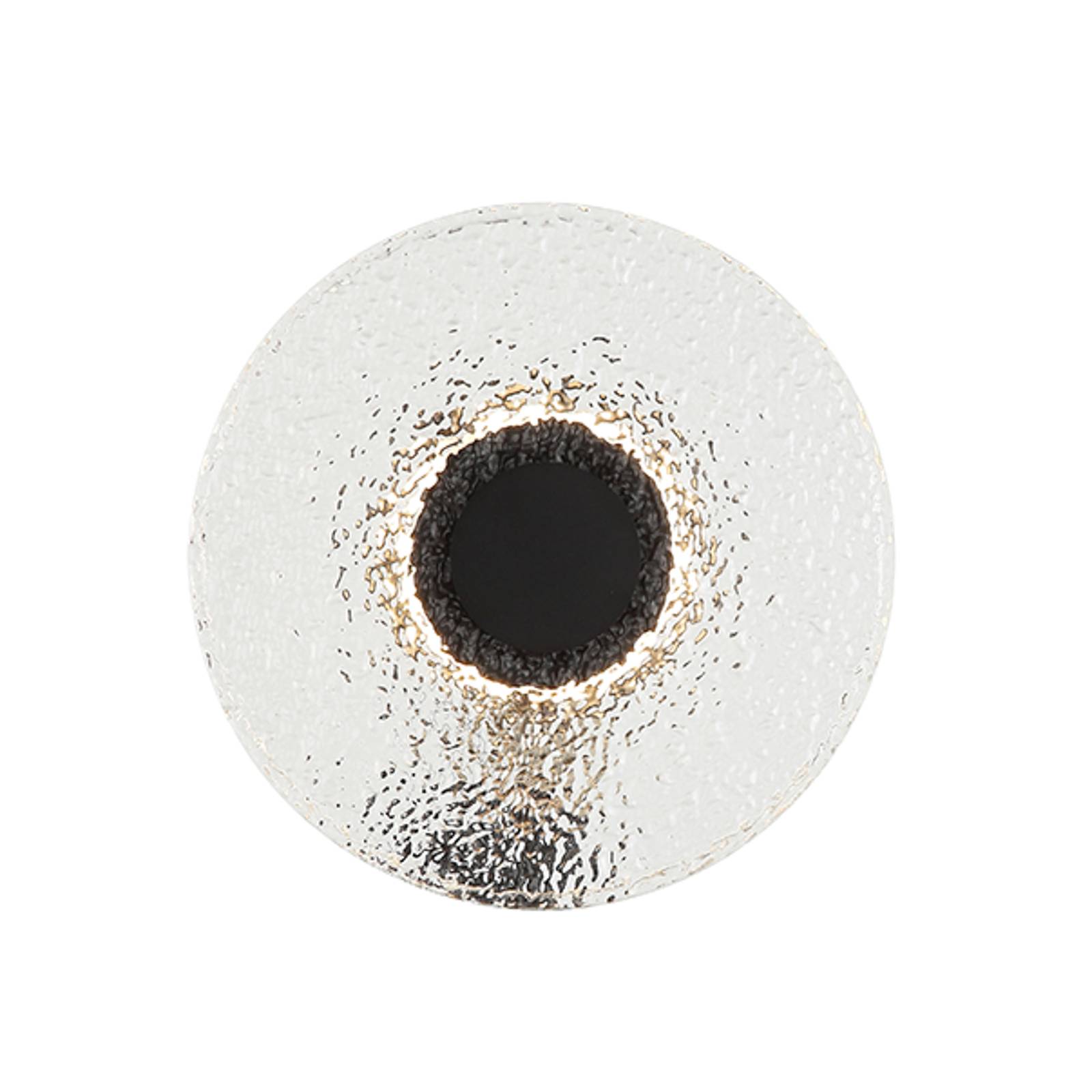 LED-Wandleuchte 23077 klar Glas Ø 28 cm 3000 K