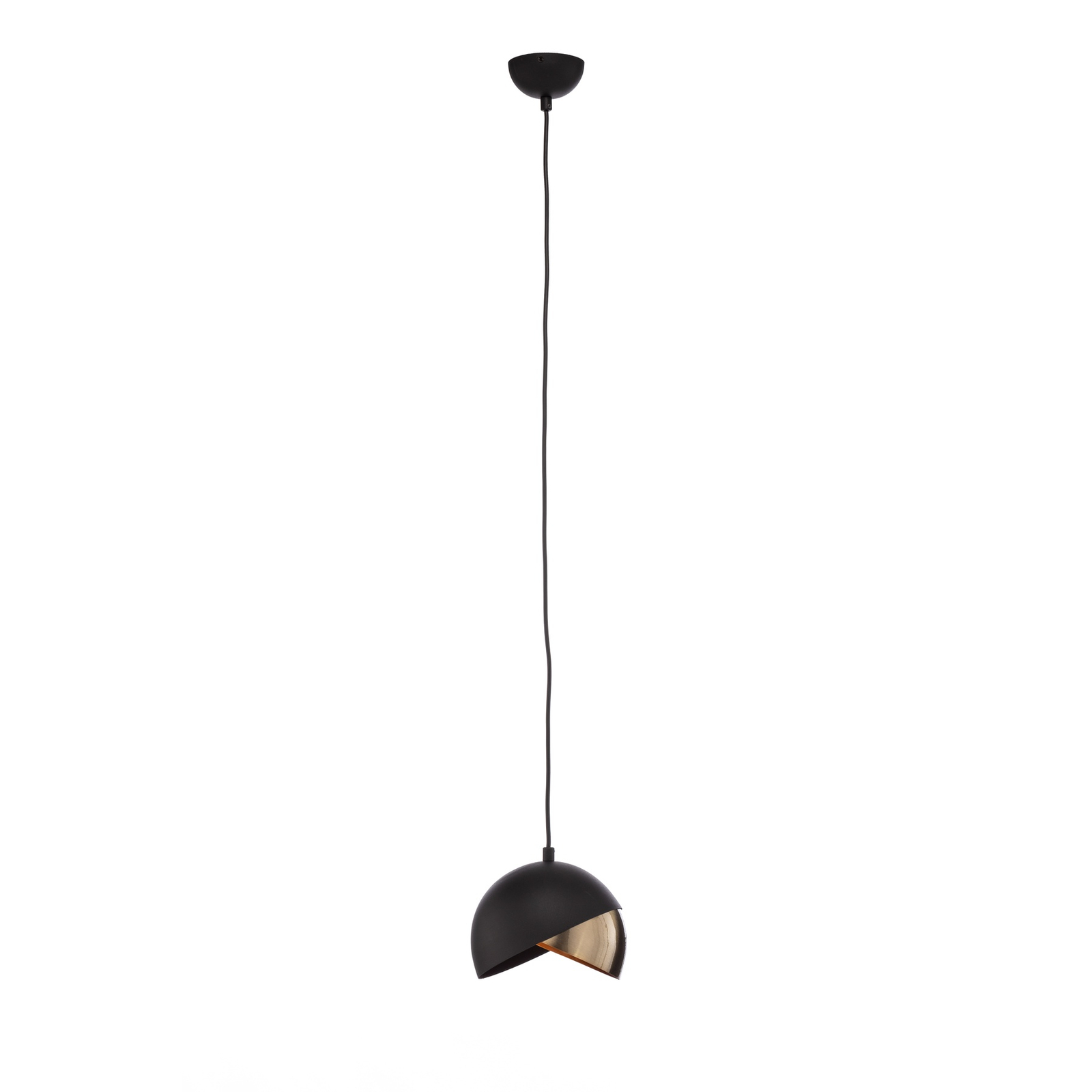 Hanglamp Berceste 252-S Ø20cm zwart/goud